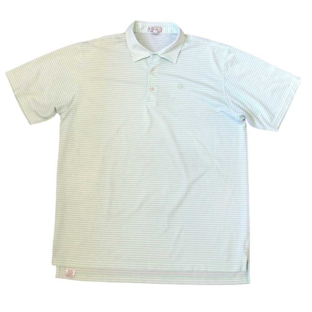PETER MILLAR STRIPED POLO SHIRT XXL